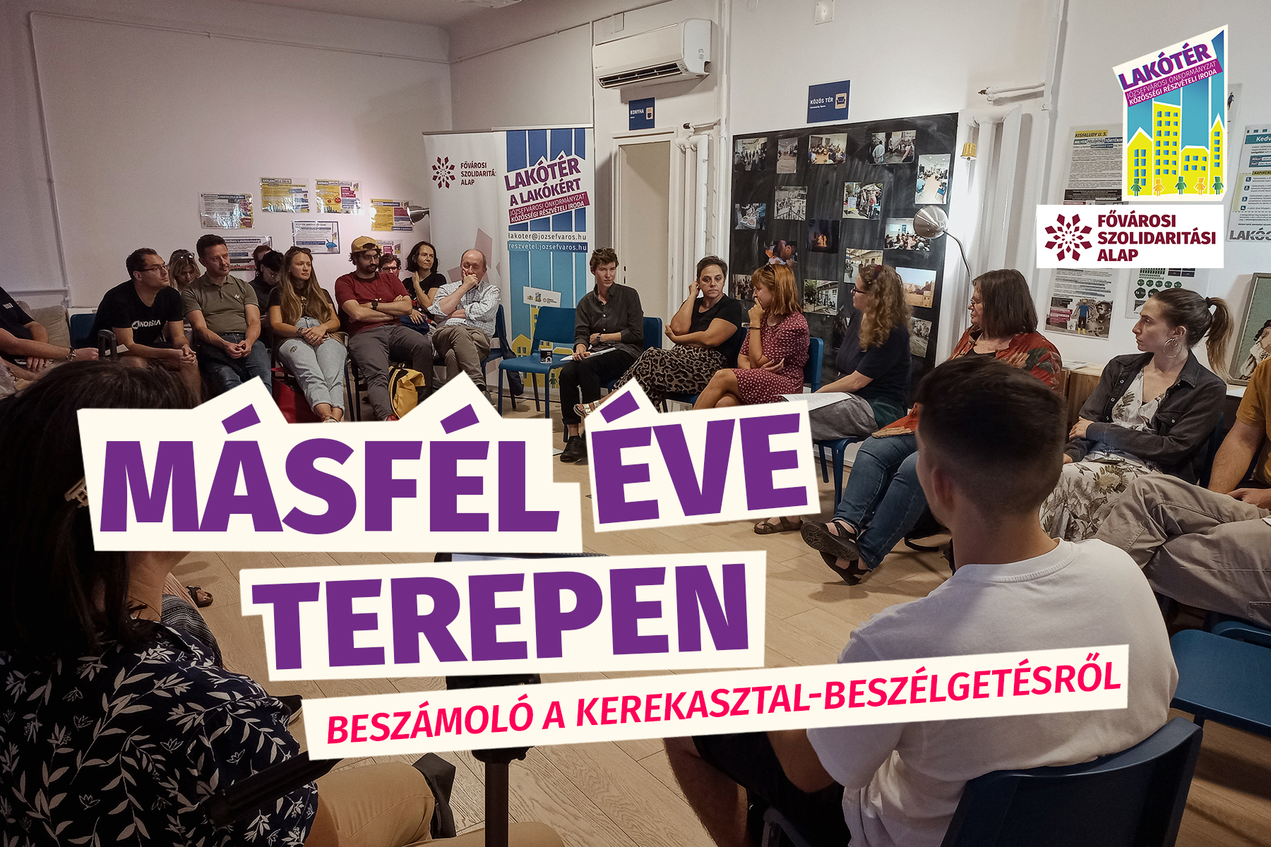 Másfél éve terepen – beszámoló a kerekasztalbeszélgetésről